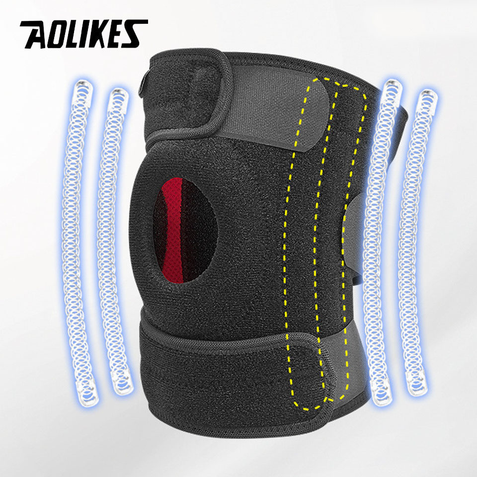 Mountain Biking Knee Pads - AOLIKES 1PCS Mountaineering Knee Pad with
