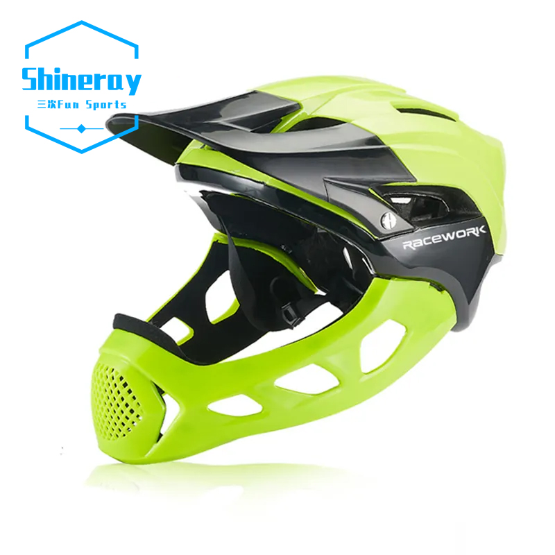 Mountain Biking Helmet - New Mountain Cross-country Bike Full Face
