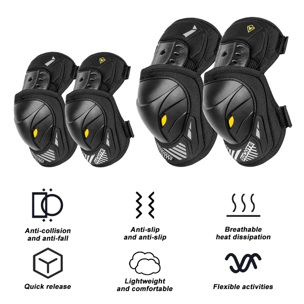 GOMOREON 1Pair Motorcycle Elec - Mountain Biking Knee Pads avis et prix