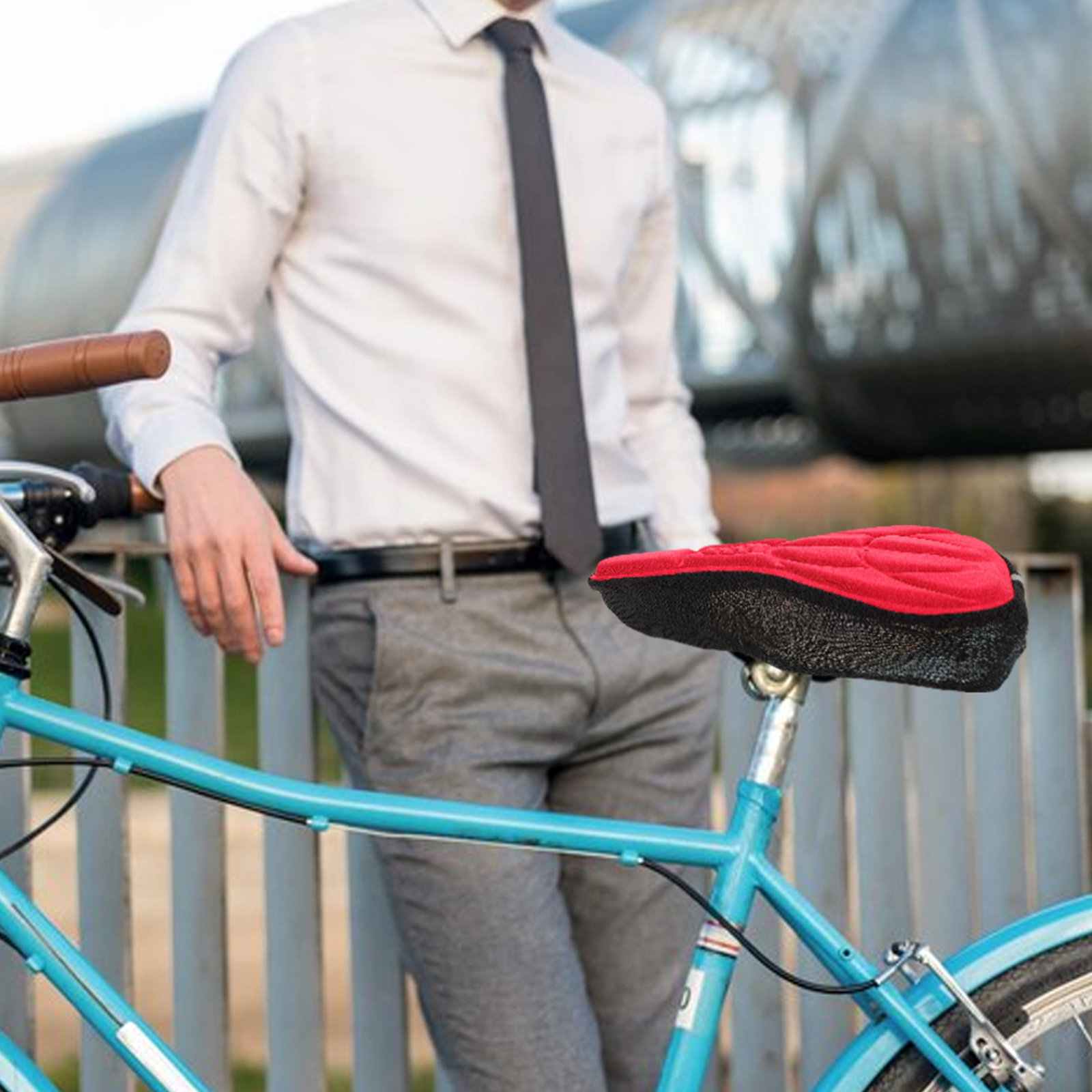 2Pcs Bike Seat Cushion Cover B - Mountain Biking Pads avis et prix
