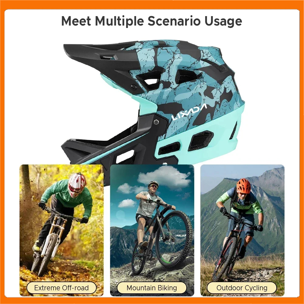 Mountain Bike Safety Cycling G - Mountain Biking Helmet Full Face avis et prix