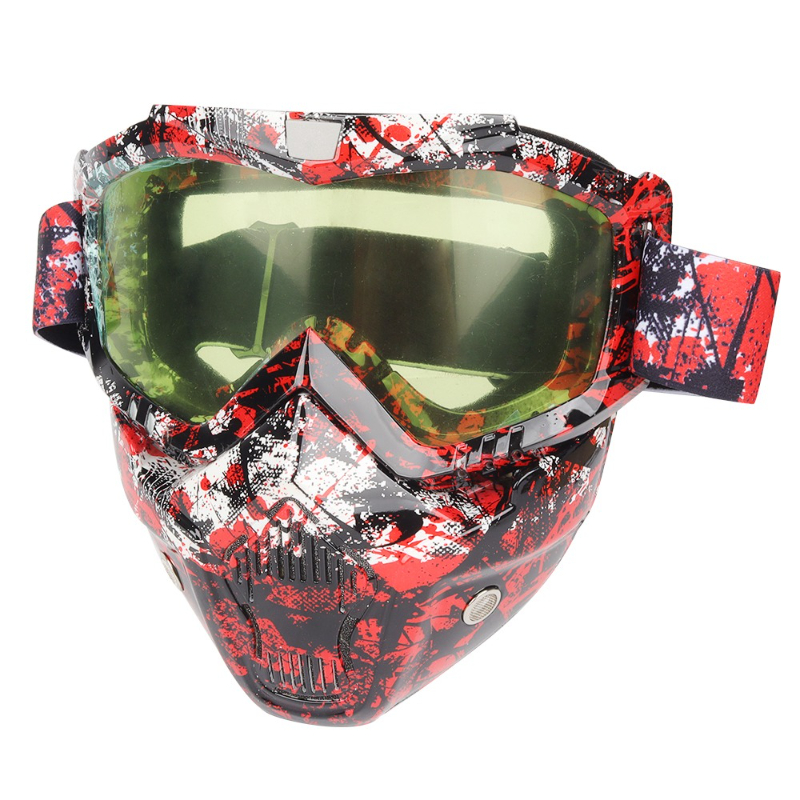 Motorcycle goggles, masks, off - Mountain Biking Helmet Full Face avis et prix