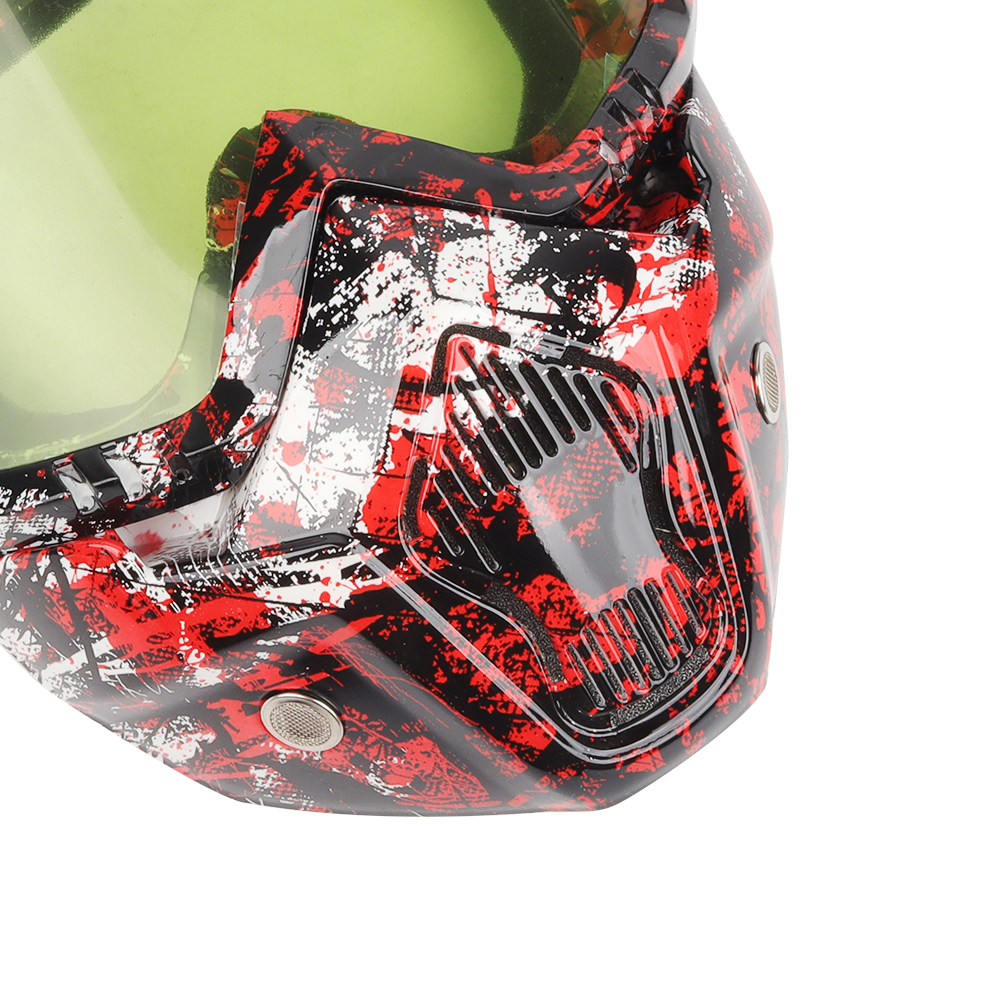 Motorcycle goggles, masks, off - Mountain Biking Helmet Full Face avis et prix