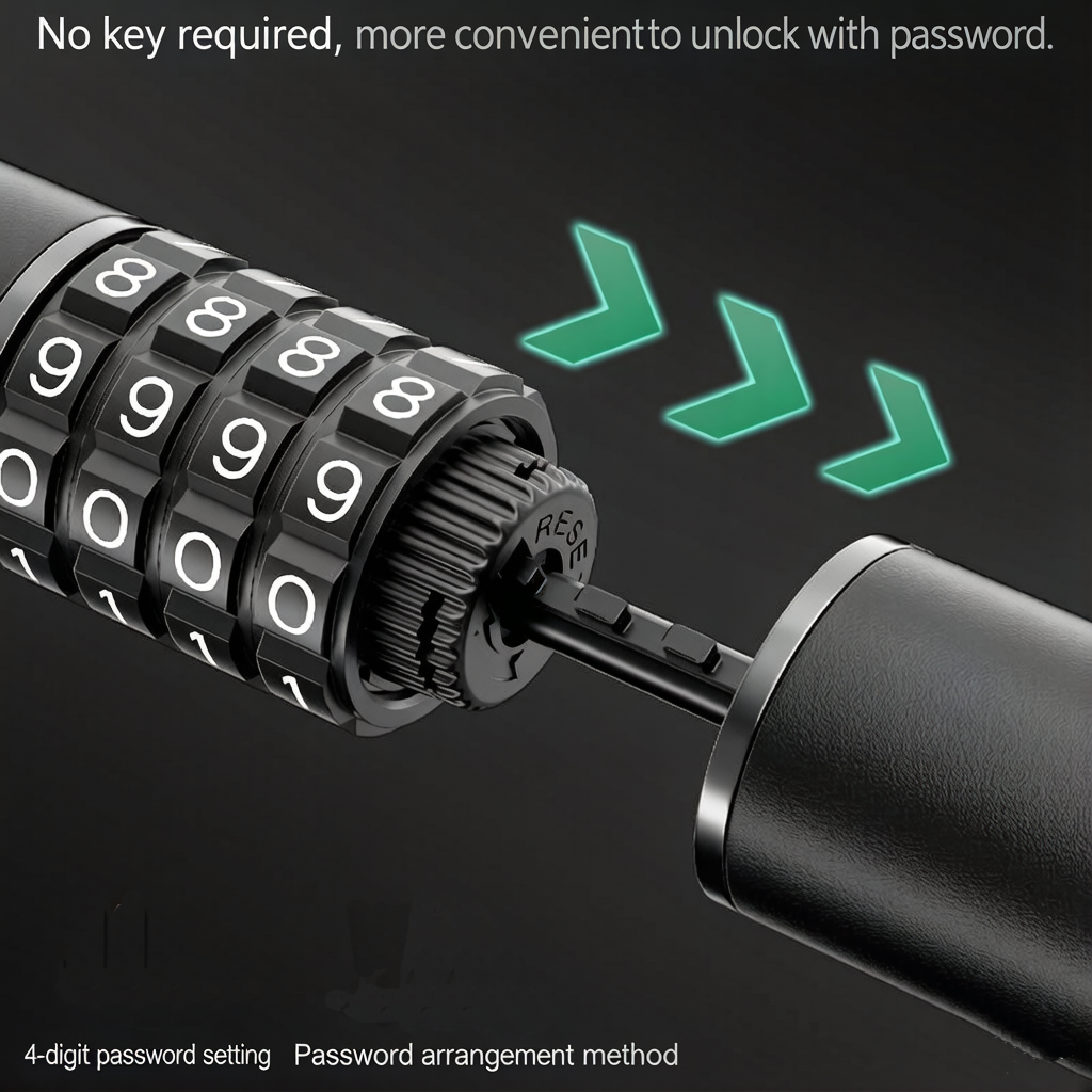 Steel Cable Helmet Lock for Bi - Mountain Biking Helmet avis et prix