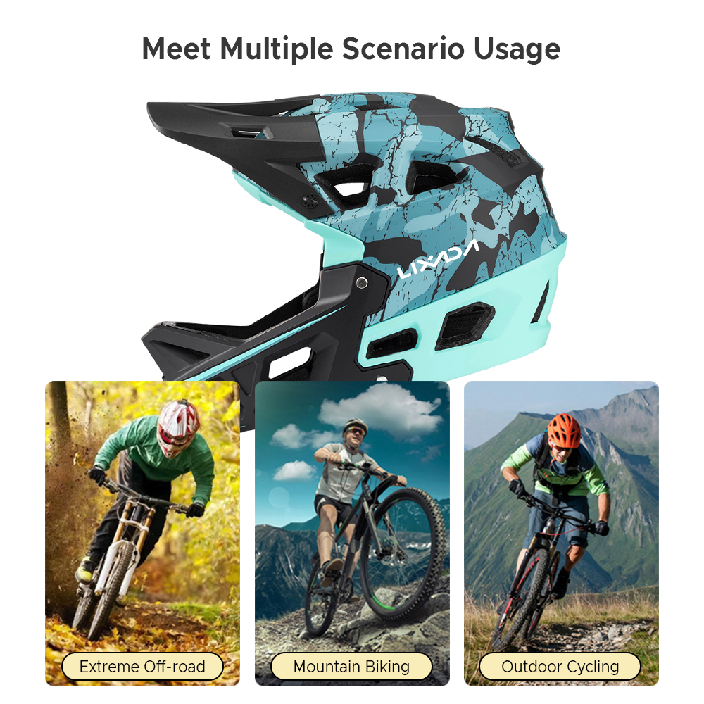 Full Face Mountain Bike Helmet - Mountain Biking Helmet Full Face avis et prix