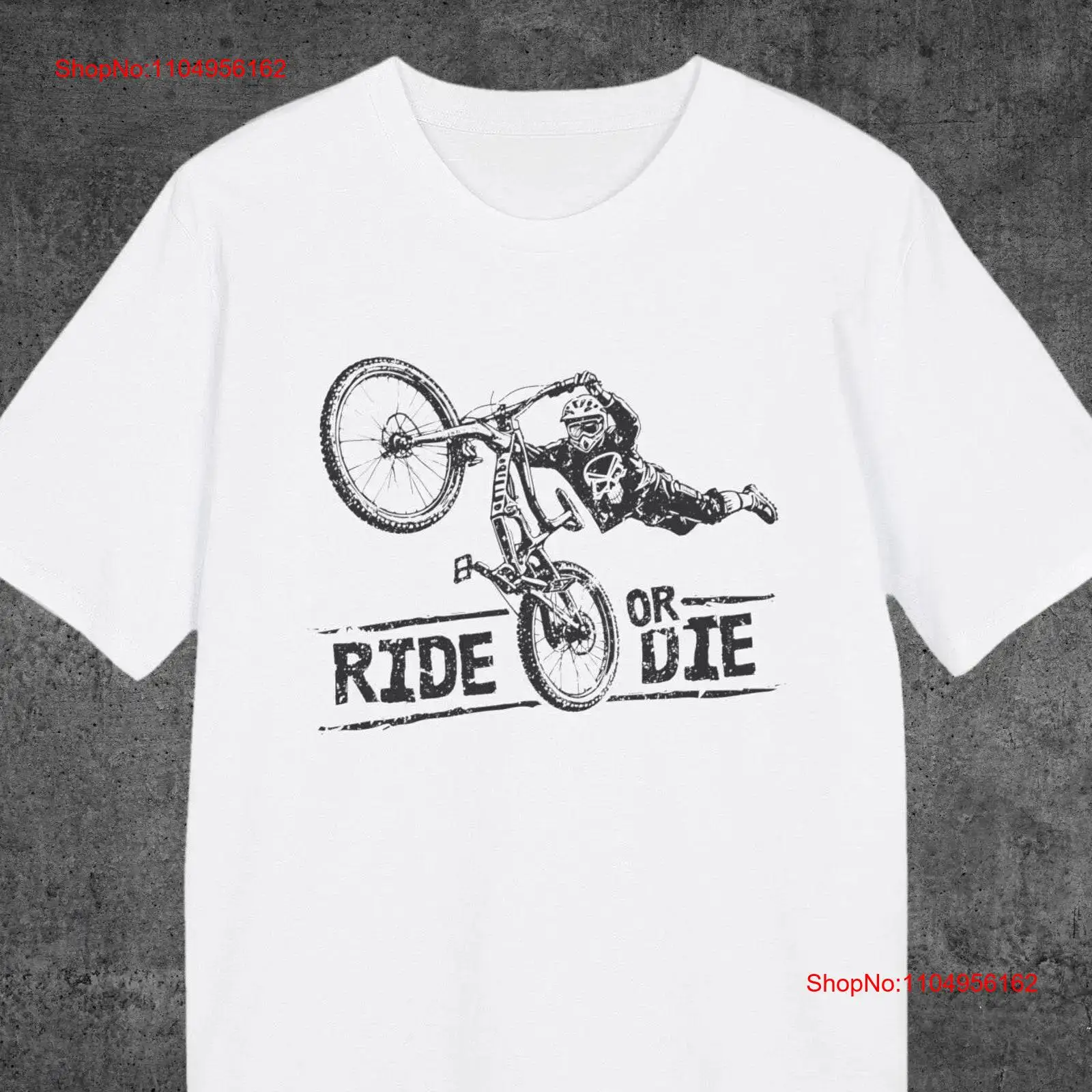 Mountain Bike ride or die MTB  - Mountain Biking Shirts avis et prix