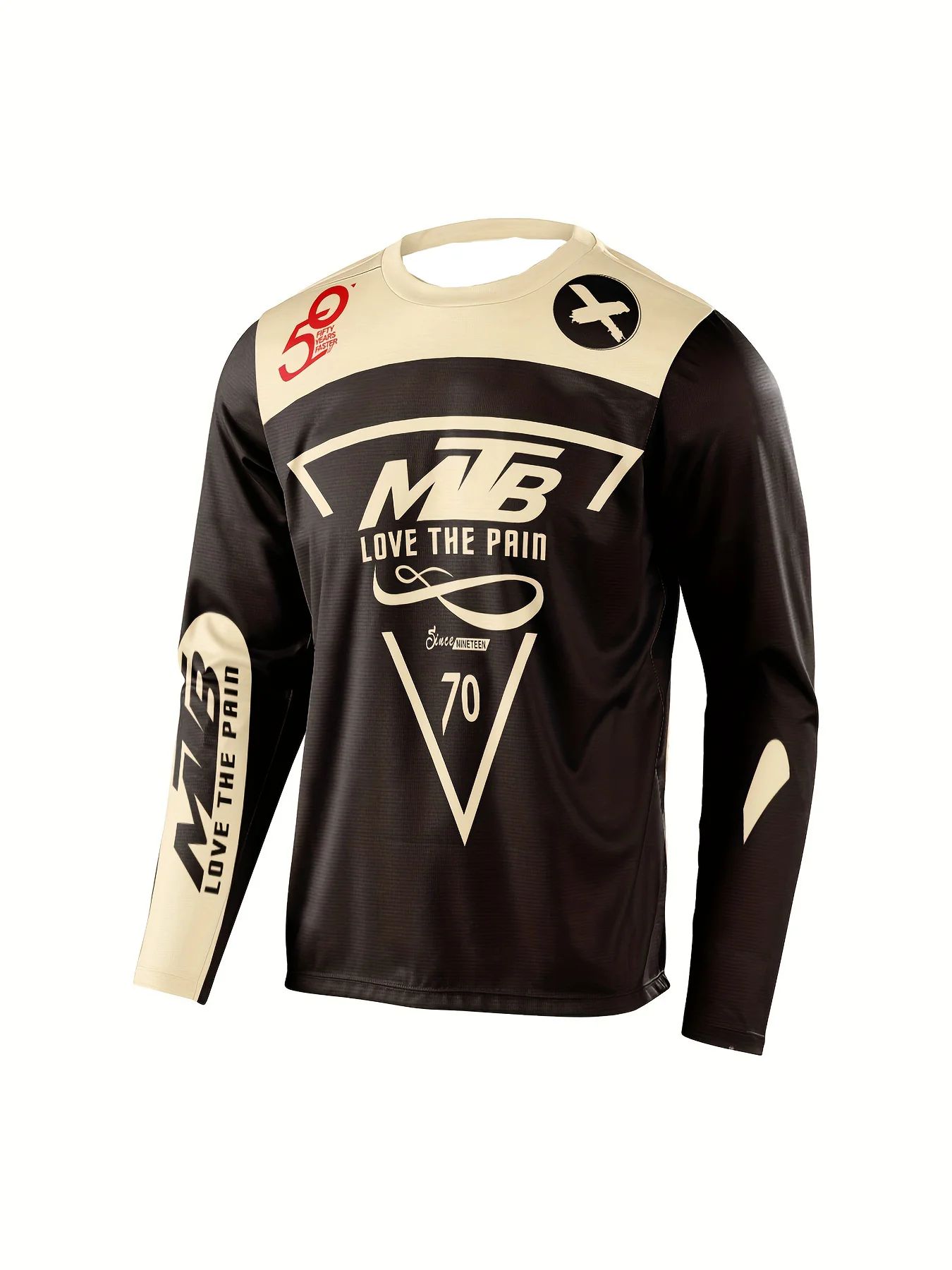 TEENAGERS LONG-SLEEVED T-SHIRT - Mountain Biking Camp avis et prix