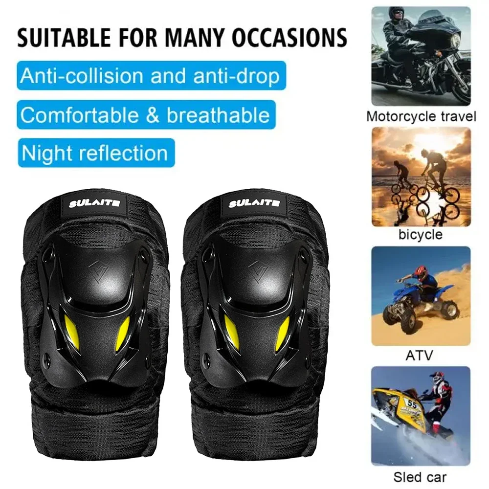 1Pair Electric Bike Motorcycle - Mountain Biking Knee Pads avis et prix