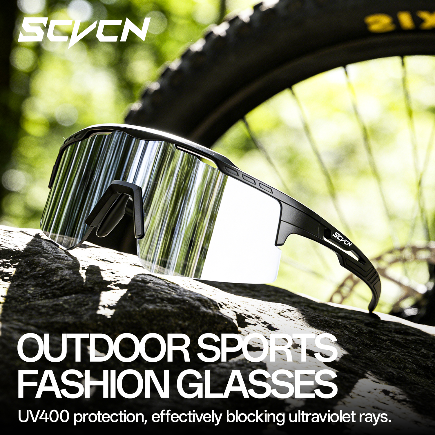 SCVCN UV400 Mountaineering Sun - Mountain Biking Camp avis et prix