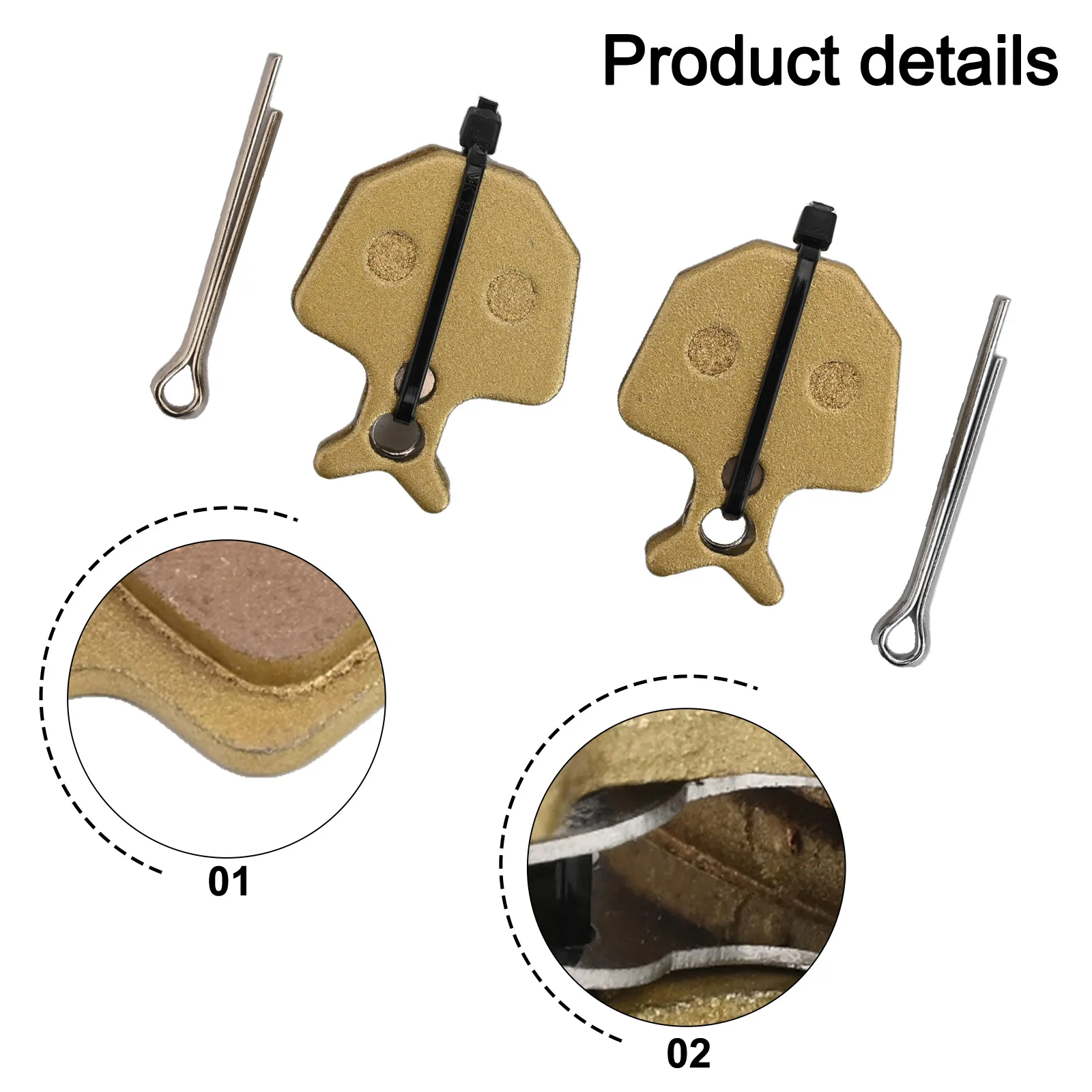 DA7 DA6 Brake Pads Mountain Bi - Mountain Biking Pads avis et prix