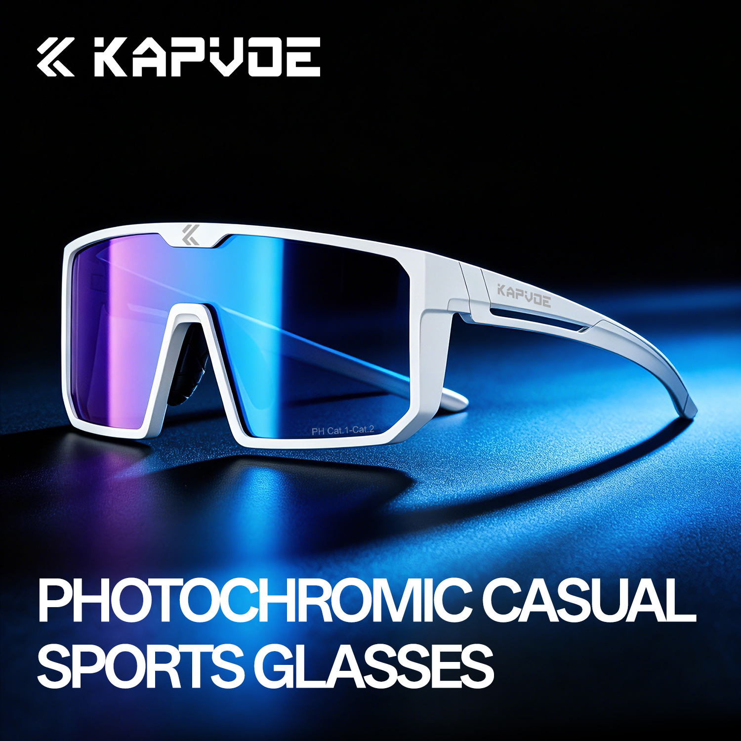 KAPVOE UV400 HD Photochromic S - Mountain Biking Camp avis et prix
