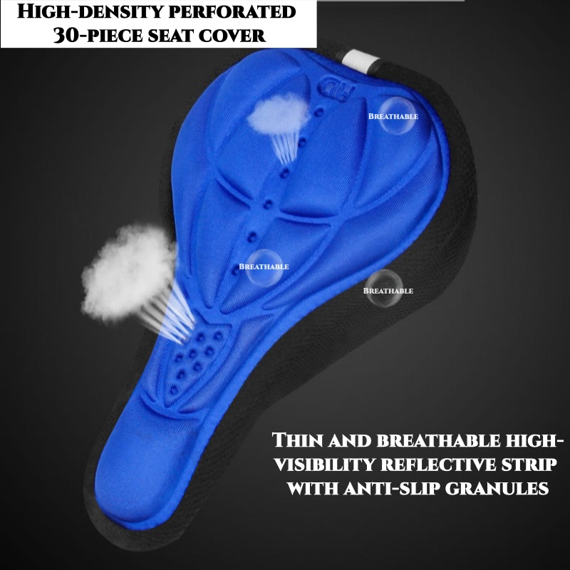 Bicycle seat pad, 3D soft ridi - Mountain Biking Pads avis et prix