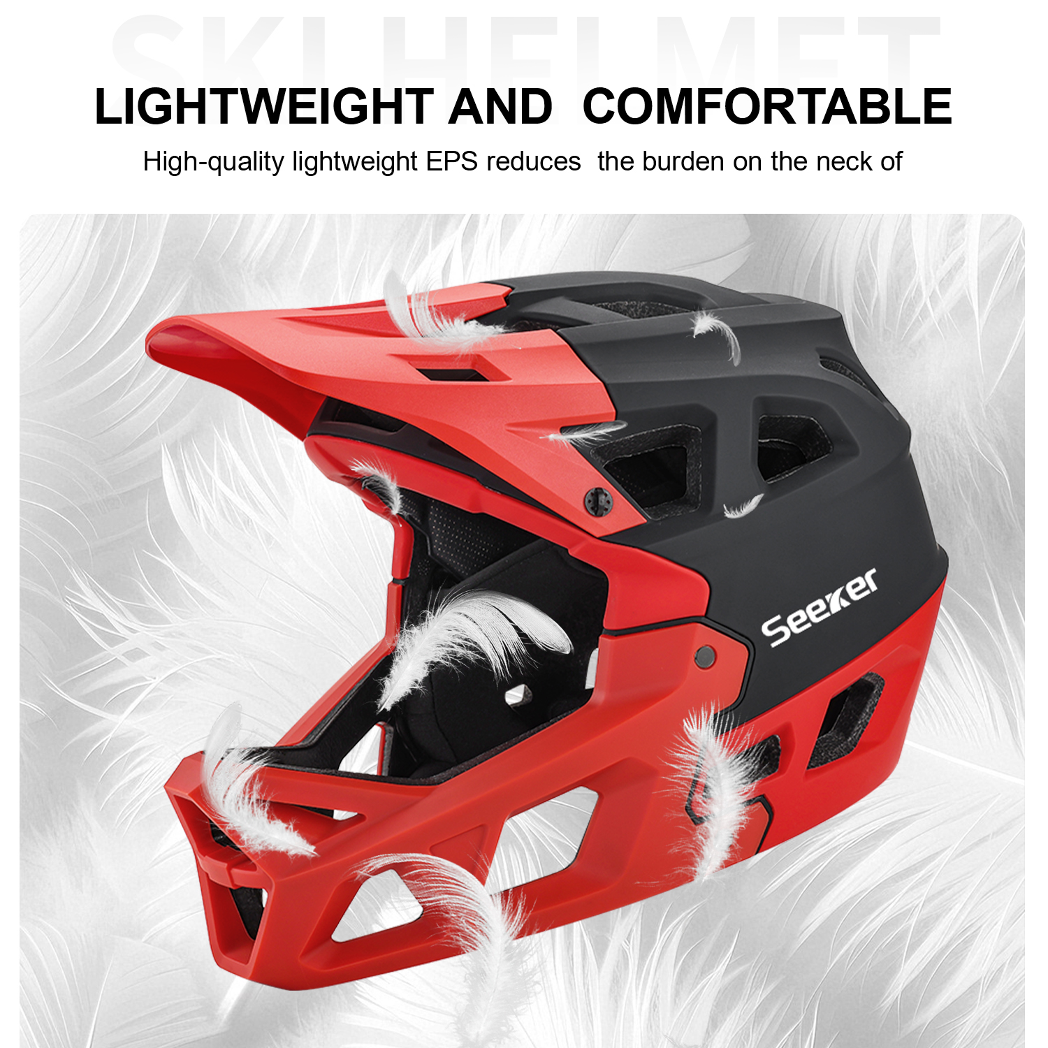 Seeker bicycle off-road full-f - Mountain Biking Helmet Full Face avis et prix