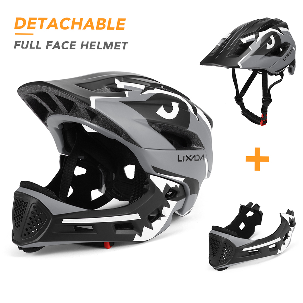 Kids Detachable Full Face Bike - Mountain Biking Helmet Full Face avis et prix