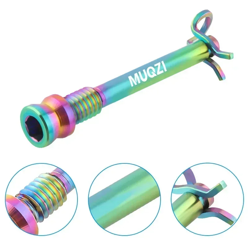 2pcs Titanium Bolts Bicycle Di - Mountain Biking Pads avis et prix