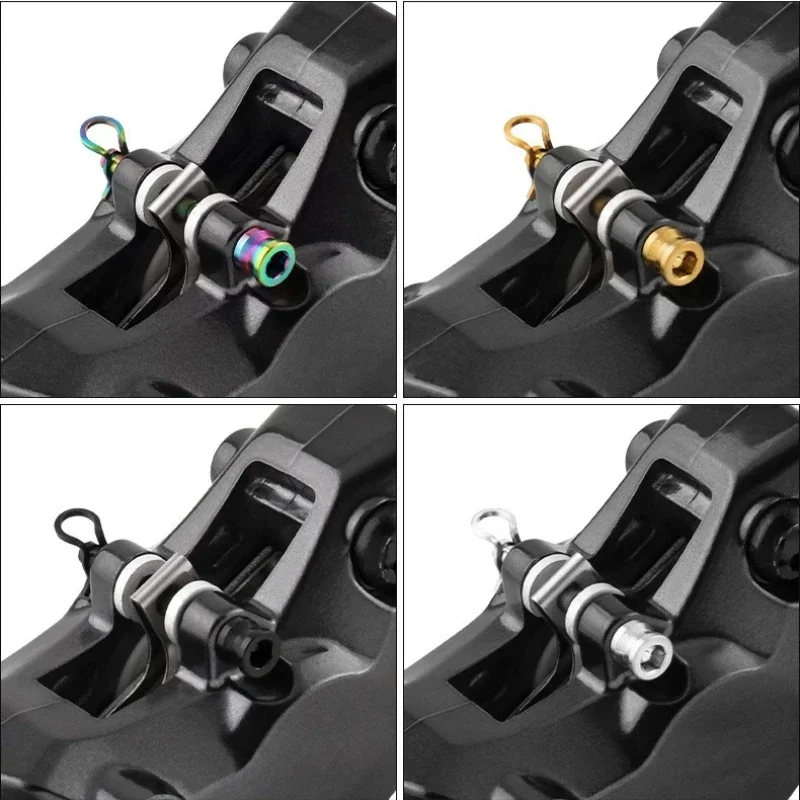 2pcs Titanium Bolts Bicycle Di - Mountain Biking Pads avis et prix