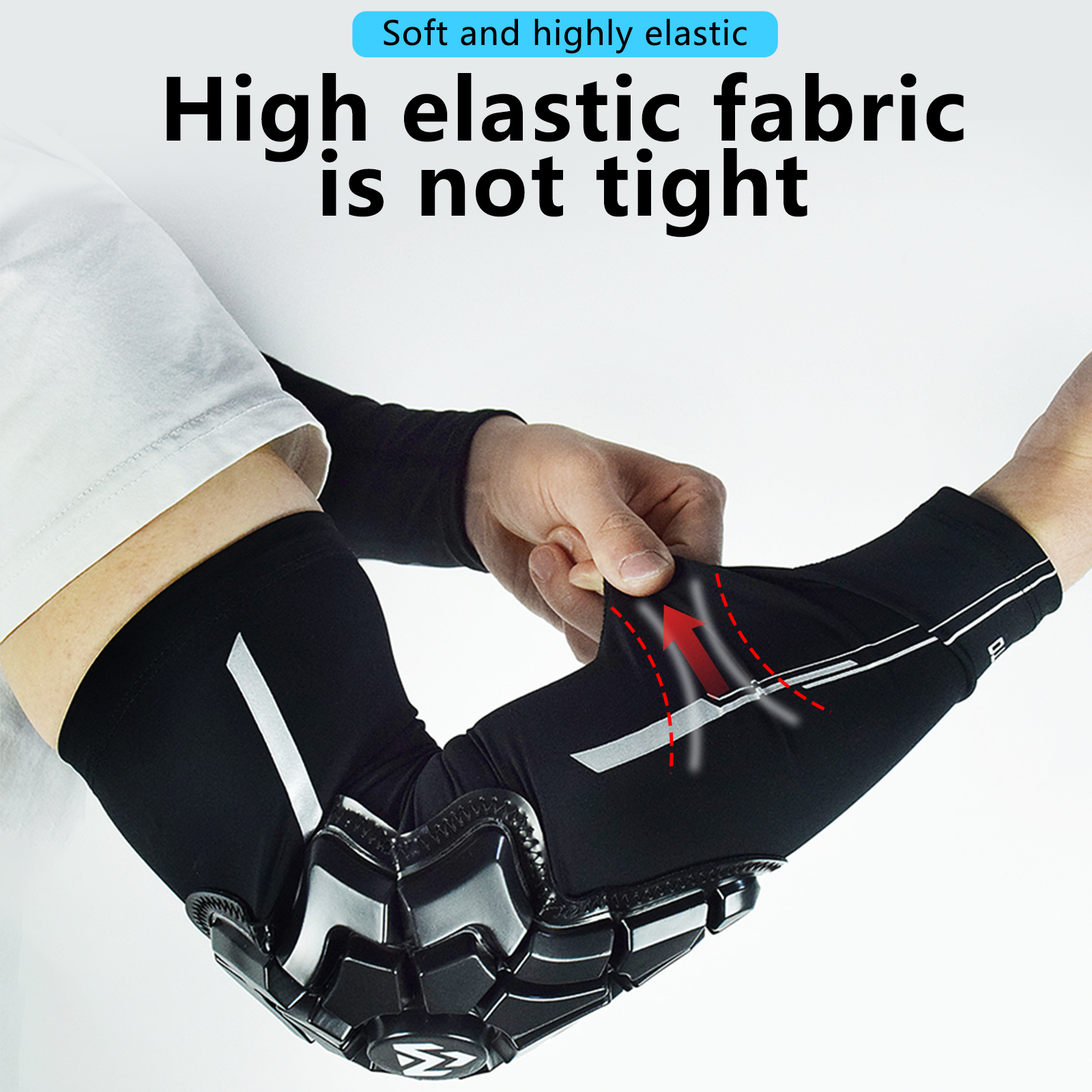 Summer Ice Silk Motocross Elbo - Mountain Biking Knee Pads avis et prix
