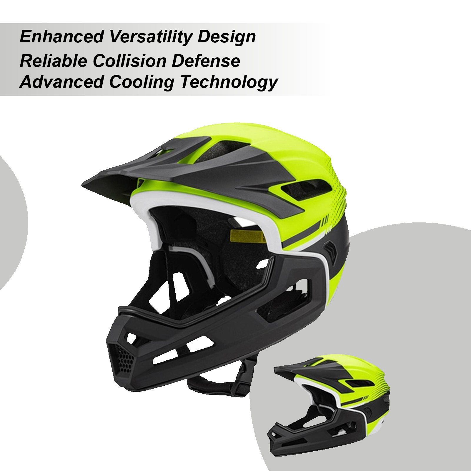 Full Face Mountain Bike Helmet - Mountain Biking Helmet Full Face avis et prix