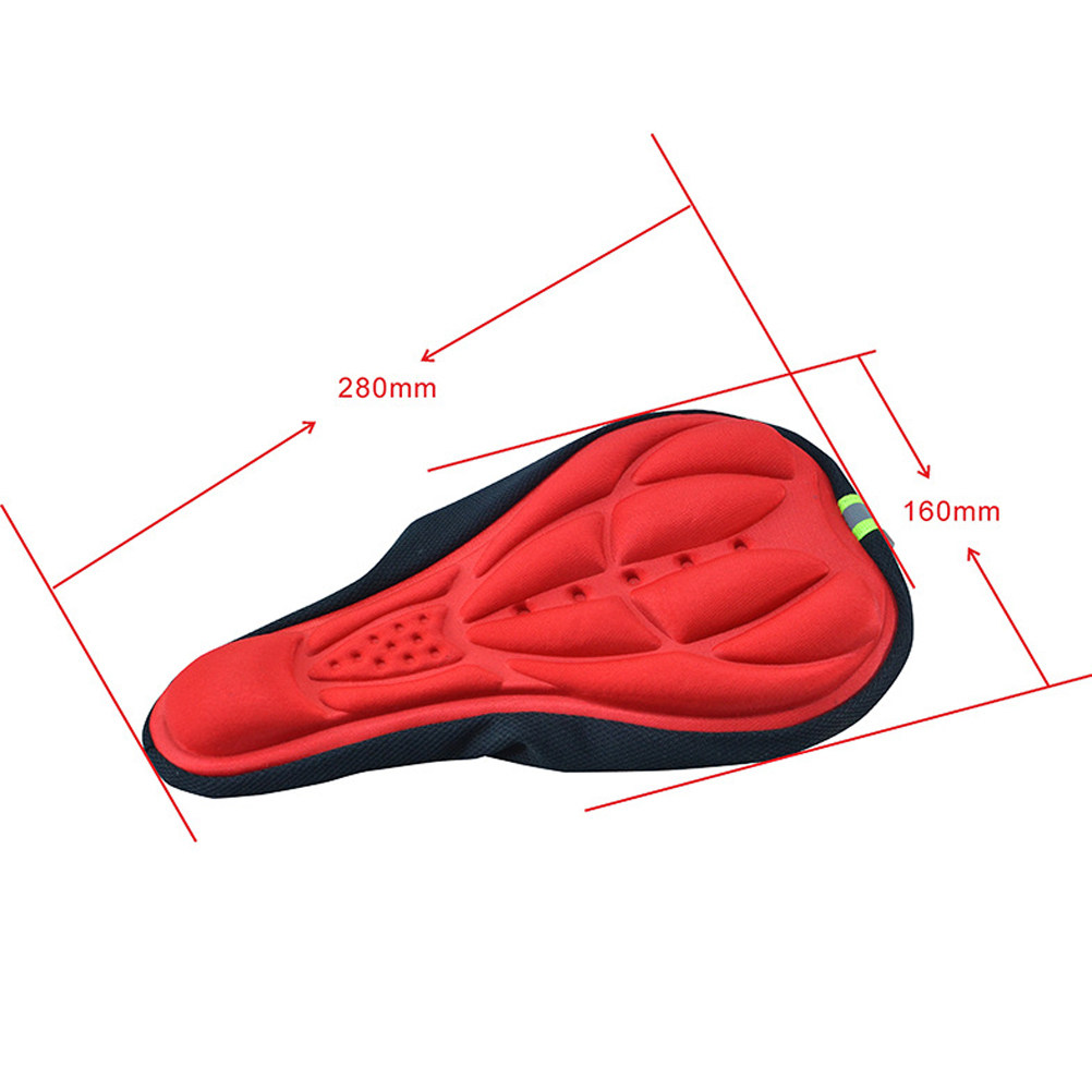Bike Seat Cover Red 3D Pad Sof - Mountain Biking Pads avis et prix