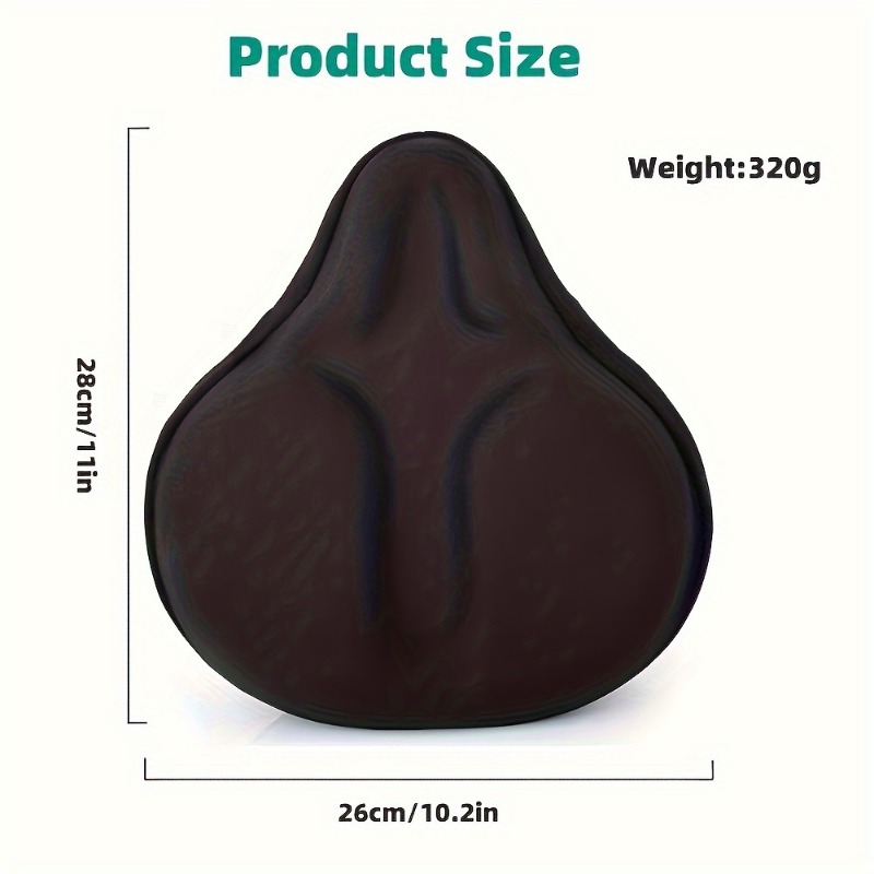 Black Wear Resistant Bike Seat - Mountain Biking Pads avis et prix